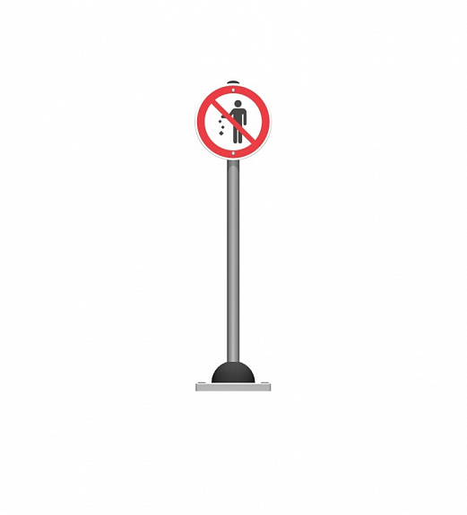 Дорожный знак "Пешеходная дорожка" Romana 057.96.00-01 - фото № 4